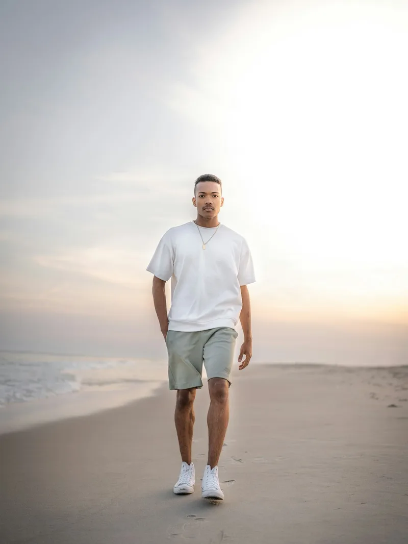 Alpha Beige Casual Nikkar Shorts