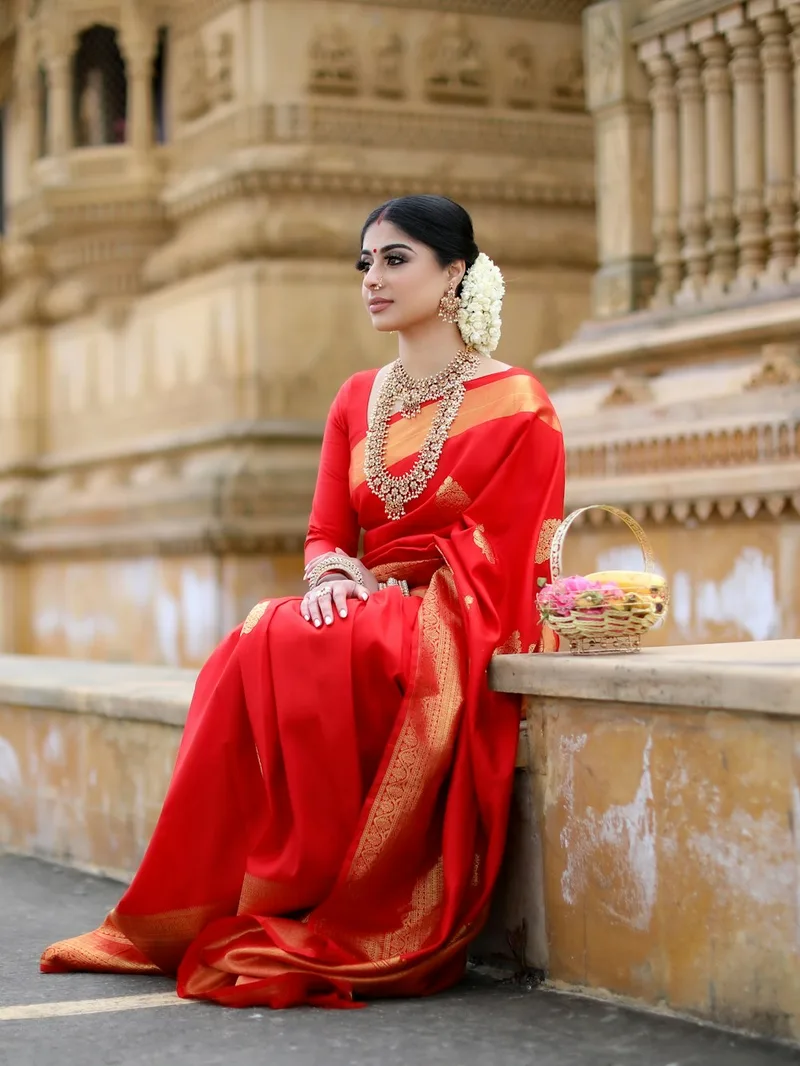 Alpha Banarasi Silk Saree