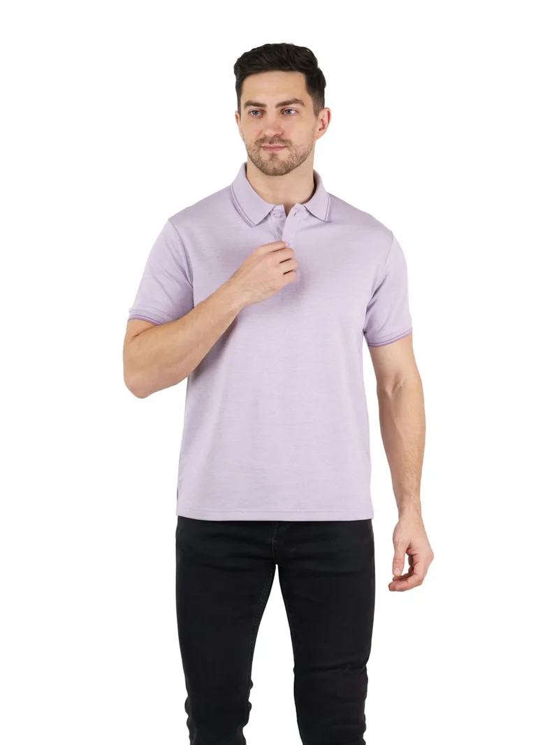 Alpha Lavender Polo T-Shirt